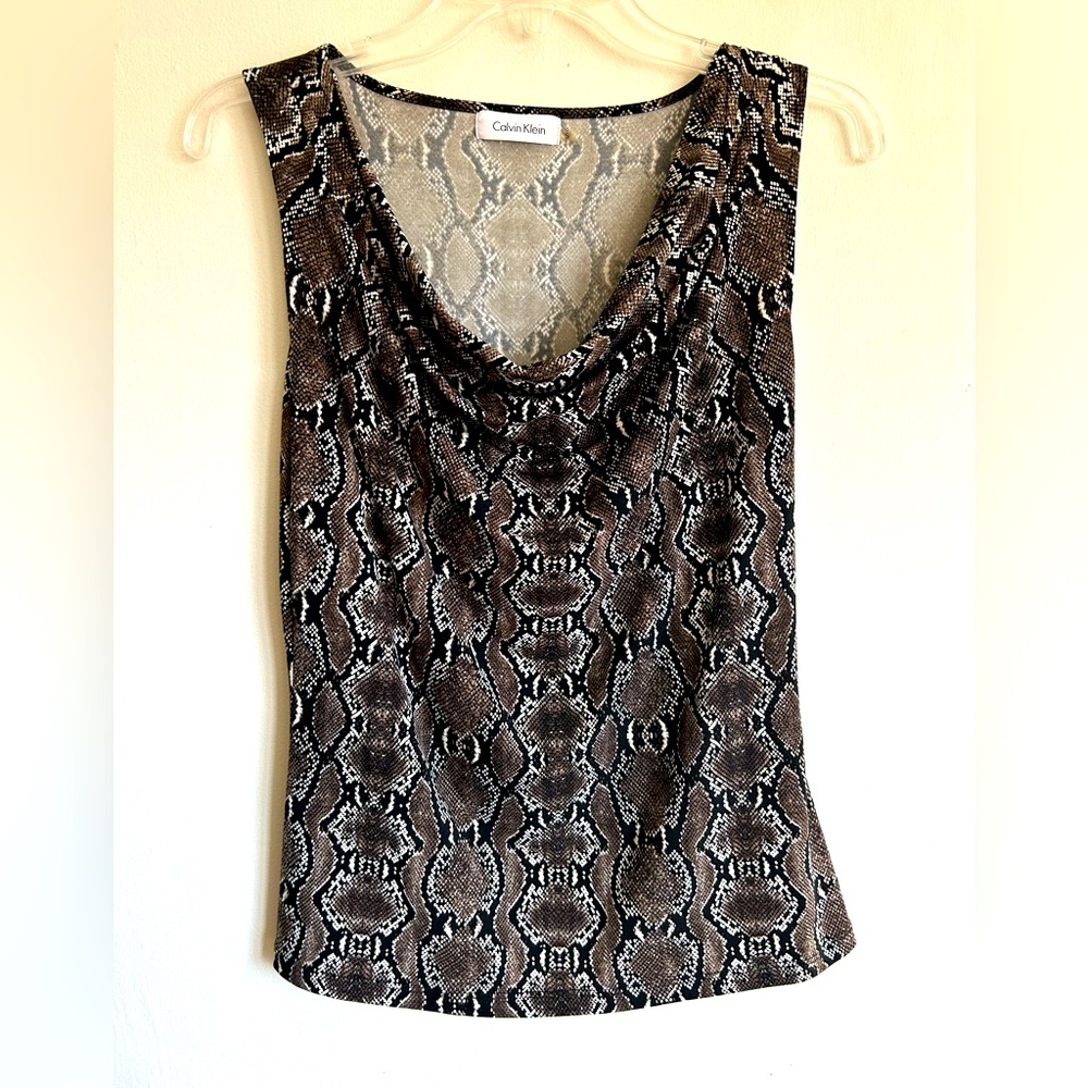 Calvin Klein Camisole Snakeskin Print size S